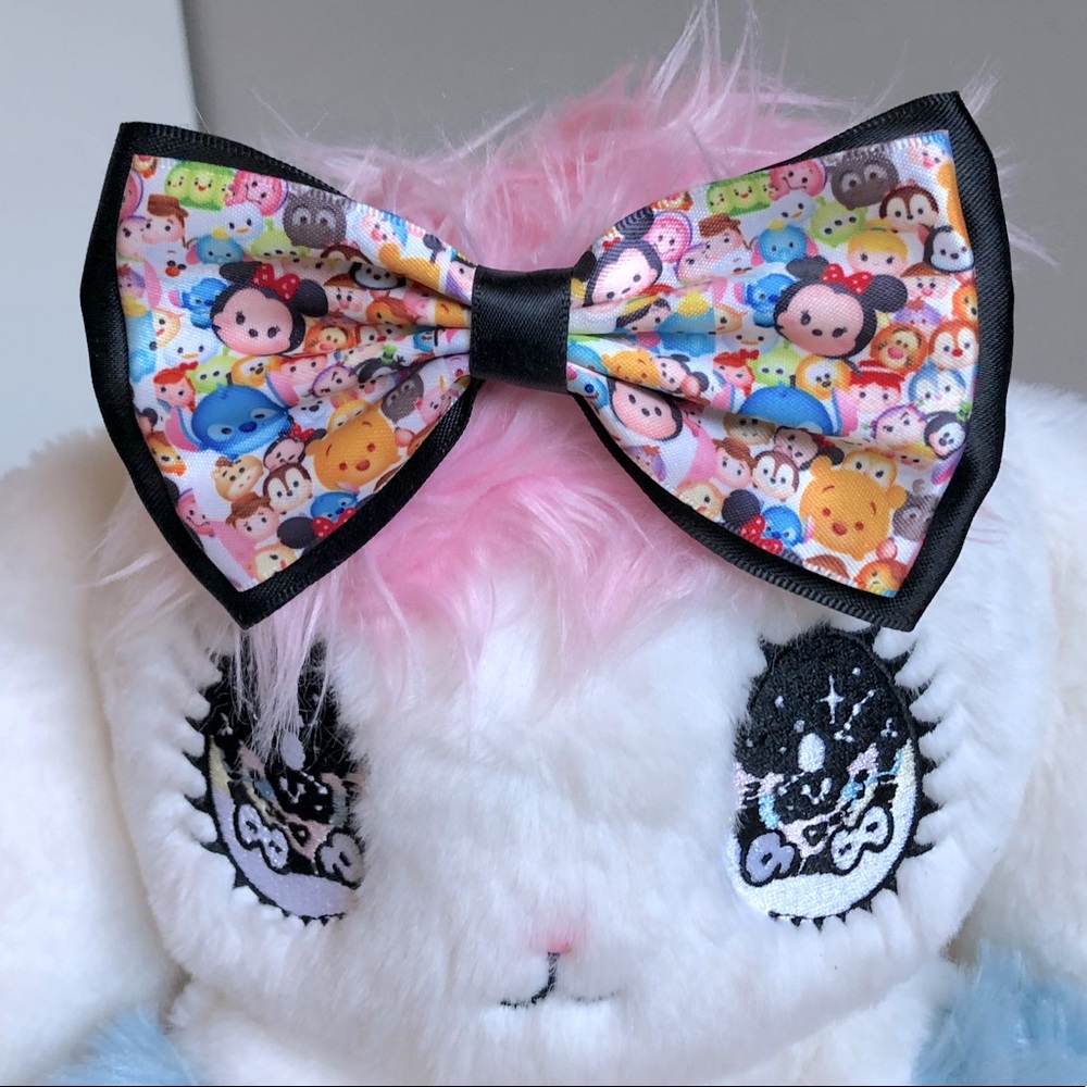 Disney Tsum Tsum Characters Ribbon Hair Bow/Clip